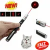 Mini stylo pointeur Laser rouge vif, 10 miles, 650nm, 1mw, puissant, Portable, jouet pour chat/chien, astronomie, lumière unique, 10 pièces