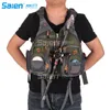 Tactical Vests Fly Fishing Vest,Safety Life Jacket Breathable Polyester Mesh Design Vest for Swimming Sailing Boating Kayak Floating