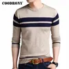 COODRONY Maglioni di Lana Cashmere Lavorati a Maglia da Uomo 2017 Autunno Inverno Nuovo Pullover Uomo Casual O-Collo Maglione Maglione Uomo Pull Homme 217