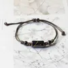 12 Constellations Rope Armband för män Kvinnor Par Armband Handgjorda Keramiska Charm Armband Zodiac Bangle Par Smycken Gåvor