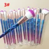 Diamond Makeup Brushes 20pcs Set Powder Brush Kits Face and Eye Brush Puff Batch Colorful Brushes Foundation brushes Beauty Cosmet7499343