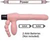 Yema silicon realistische Doppel -Dildo -Vibrator Vagina Anal g Spot Straße Erotik Erwachsene Sexspielzeug für Frau Lesben Paar Sex Shop Y7158694