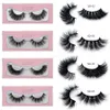 3D Faux Mink Eyelashes Crisscross Thick Lashes Hand Made Full Strip Lashes Volume Soft Fake Mink Lashes Eyelash Tools 52styles RRA1581