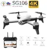 SG106 Wi-Fi FPV RC Drone 4K камера оптического потока 1080P HD двойной камеры воздушные видео RC Quadcopter Aircraft Quadrocopter игрушки для игрушек