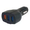 Caricabatteria da auto USB a ricarica rapida Qualcomm QC3.0 3 porte 5V 7A per cellulare
