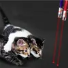 Mini chat rouge pointeur laser stylo drôle lumière LED jouets pour animaux de compagnie porte-clés 2 en 1 taquiner les chats stylo OOA3970 fournitures 2032359