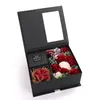 Walentynkowe pachnące mydło sztuczna róża Bathable Angel Rose Dift Box Wedding Birthday dziewczyna romantyczne pachnące płatki kwiaty C5346142