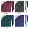 Tamax Chrome lustro w proszku Nail Art Glitter kameleon proszek pigmentowy Manicure tipsy akcesoria do dekoracji żel polski kurz