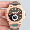 3 Style Best Wristwatches BP Factory 40.5mm Nautilus 5980 5980R-001 18k Rose Gold Swiss CAL.9015 324SC Movement Automatic Mens Watch Watches