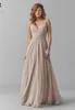 V-Neck Chiffon Long Bridesmaid Dresses 2020 New Ruched Wedding Guest Party Sleeveless Maid Of Honor Plus Size Dresses