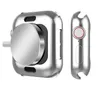 Plating Frame Protective Case Shell for Apple Watch Series 4 40mm 44mm Soft TPU Protector Cover Bumper Tillbehör