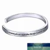 Serenity Prayer Brangle Bracelet plaqué en argent dans une boîte cadeau Love for Women Factory Expert Design Quality Dergest Style O3473896213500