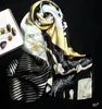 100% Real Silk Female Hijab Bandana Scarf Kvinnor Skriv ut Scarf Shawl Scarves 178 * 68cm 10pcs Mixed # 4139