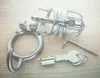 Chastity Devices Male Lock PA Chasity Cages Penis Plug Steel BDSM Bondage Gear Cock Stainless Man Cbt Latest Design
