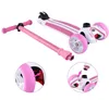 Children Foot Scooters Flashing Alloy Kids Tshaped Scooter For Kids Kick Scooter With Aluminum PU Wheel1536364