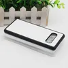 Rubberen TPU DIY Sublimation Case met aluminium metalen bladlijm voor Samsung Galaxy S21 Plus S21 Ultra S10 Plus 100p