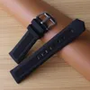 Black WatchBands 12mm 14mm 16mm 18mm 19mm 20mm 21mm 22mm 24mm 26mm 28mm Silicone Rubber Watch Straps Steel Pin Buckle Soft Watch B269f