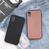 Nowa ulica Wafel Marka Soft Silicon Cover Case dla iPhone 5 6 Plus 7 7Plus 8 8Plus X XS XR MAX 11 Pro Grid Pattern Telefon Coque