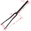 Geen merk Logo Road Bicycle Fork 3K 12K UD koolstofvezel fietsenfietsonderdelen frame vorken 700cc 28 60 mm C Brake224r