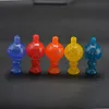 Bubble Carb Cap US color caps Fit smoke Quartz Banger Nails Glass Water Bongs Pipe Dab Rigs 4mm bangers