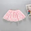 9色の子供の赤ちゃんチュチュのスパートスカートペティスカートのバレエの子供カラフルなチュチュスカート女の子レインボーマーメイドユニコーンのドレス高品質