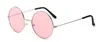 Partihandel retro runda glasögon metall ram färgglada pc solglasögon för män och kvinnor fashionabla tillbehör DC397