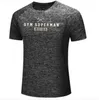 Nowy Projektant Mężczyźni Koszulki z literami Sport Szybki Suchy Running Koszule Dla Mężczyźni Training T Shirt Funny Men Tshirt Tee