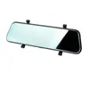 10 "Pouch Screen Stream Media Mirror Car DVR Dash Camera 1080p FHD Front 170 ﾰ Bakre 140 ﾰ Wide View Angle Super Night Vision