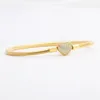 Conjunto de pulseiras de coração de diamante CZ banhado a ouro amarelo 18K para Pandora 925 Silver Snake Chain Bracelet for Women Wedding Jewelry