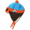 bambino Cartoon pilota auricolare più caldo pilota bambino più spesso cappello più caldo dell'orecchio cappello di lana per bambini pilota lei feng cappello berretto bambino 4 colori