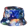 Fashion-2019 New Space Stars Unisex Wiadro Kapelusz Unisex Hiphop Czapki Mężczyźni Jesień Bawełna Galaxy Cuct Caps