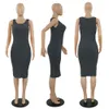 Mulheres 2 peças vestido Set camisola de malha Conjuntos cor sólida mangas Bodycon Midi Vestido Turtleneck pulôver Set