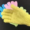 Tuch-Badehandschuh, Peeling-Handschuhe, Tuchwäscher, Gesicht, Körper, feuchtigkeitsspendend, Spa, Hautpflege, Reinigungshandschuh, magische Finger-Badewäscher-Handschuhe