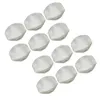 12 PCS Guitare White Tuning Pegs Keys Button Taillers têtes de machine Plastic Plastic5949098