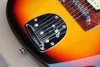 OEM Custom Left Handed Sunset Color Electric Guitar with Rosewood Fretboard,2 Humbuckers Pickups,offering customized service