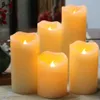 Flameless desigual Borda Electrical parafina LED Candle para o partido de casamento Decoração de Natal Início and Lovely Night Light