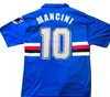 RETRO 1990 991 Sampdoria Mancini Jerseys VIALLI rShirts Italia Calcio MAGLIA 축구 셔츠 Praet Linetty Praet Jeison Murillo Gabbiadini