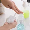 250 300 ML Foaming Dispensers Pump Soap Bottles 3 Colors Refillable Liquid Dish Hand Body Soap Suds Travel Bottle