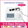 독일어 수입 압축기 8 바 무제한 샷 충격파 기계 Shockwave Therapy 기계 체외