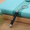 Mini Cat Red Laser Pointer Pen Key Chain Śmieszne LED Light Pet Cat Zabawki Brelok Wskaźnik Długopis Keyring Dla Cats Training Play Toy DH0185