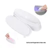 French Smile Line Guide Nail Art Equipment Nail Dipping Powder Tray Manicure Holder With Lid Dip Powders Container Mold Mold