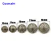 100st Lot 20 MM Fashion Palace Style Hollow Metal Buttons Overcoat Sying Alloy Jeans Buttons For Clothes Jeans Buttons Palace PA245W