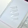 Tamax Na067 100 шт. Натуральные прозрачные французские ложные ногти акриловые ультрафиолетовые гель-маникюр искусственного поддельного искусства ногтей советы пальцем удлинительная коробка