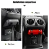 Achterruitschakelaar decoratie rood voor jeep Wrangler JL 2018 fabrieksuitlaat hoge quatlity auto interne accessoires