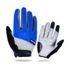 Män Kvinnors Full Finger Cykling Handskar Bike Cykel Touch Screen Shock ProTive Automotive Long Cycle Glove Sport Andas