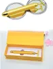 24K Gold Vibration Facial Slimming Face Beauty Bar Pulse Firming Face Roller Massager Lift Hud Drawning Wrinkle Stick9087466