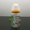 Glass Pipes Smoking Manufacture Mundgeblasener Shisha-Milchflaschenkessel aus Glas mit Drahtablage und Shisha-Kessel