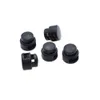 NEW 100pcslot Plastic Cord Lock Stopper Toggle Clip Black For Paracord Size14mm14mm 3691318