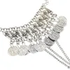 Silver Metal Festival Coin Tassel Bracelets for Women Bohemian Gypsy Tribal Beach Party Jewelry Gifts9038356