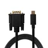 USB 3.1 Typ-C till VGA-adapterkabel 1,8m USB-C Man till 15-polig VGA Male Cord